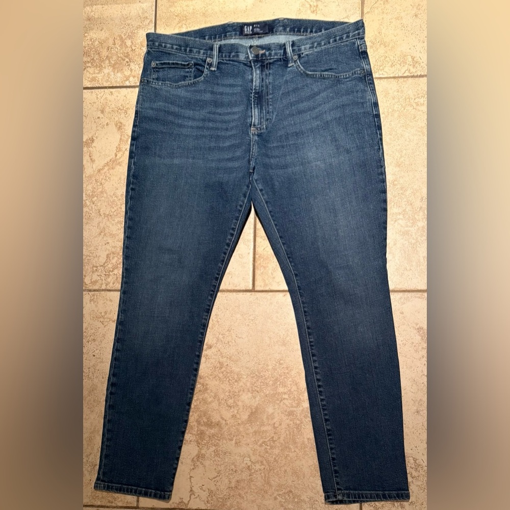 Gap Skinny Dusty Indigo Jeans